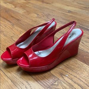 Jessica Simpson wedges